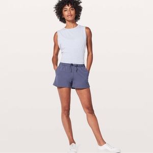 Lululemon On The Fly Short Blue